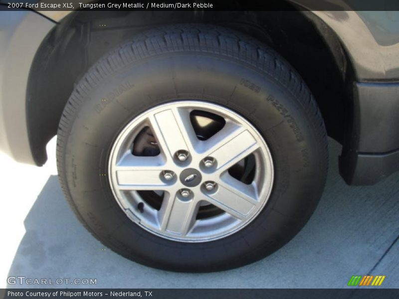 Tungsten Grey Metallic / Medium/Dark Pebble 2007 Ford Escape XLS