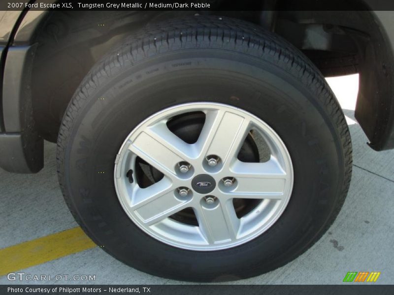 Tungsten Grey Metallic / Medium/Dark Pebble 2007 Ford Escape XLS