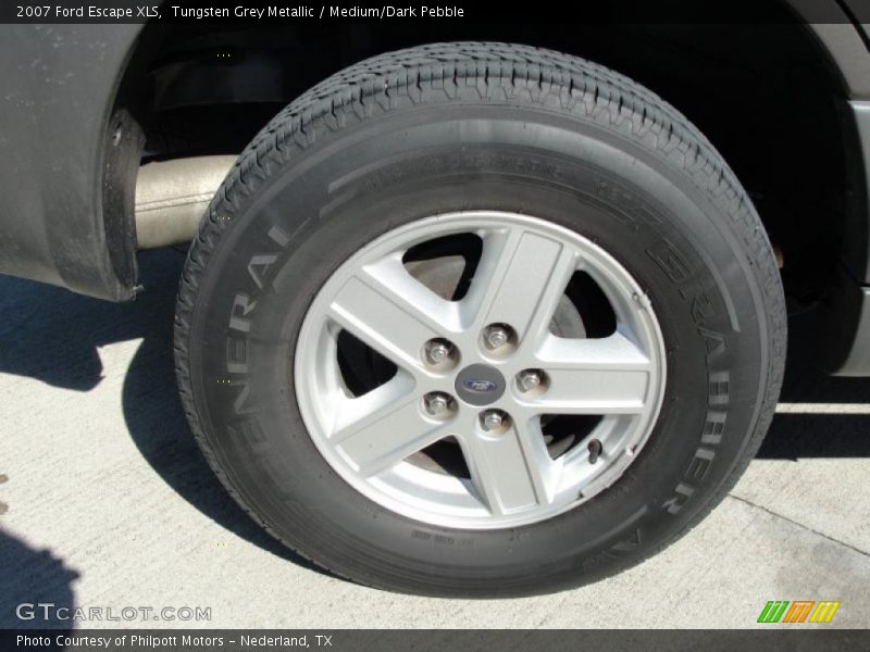 Tungsten Grey Metallic / Medium/Dark Pebble 2007 Ford Escape XLS