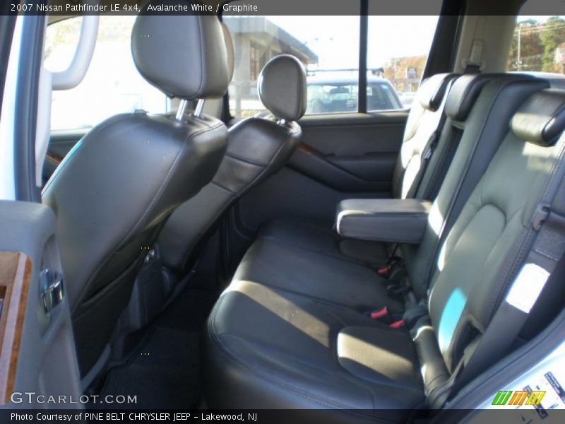 Avalanche White / Graphite 2007 Nissan Pathfinder LE 4x4
