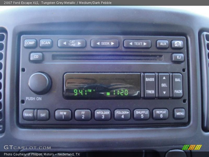 Tungsten Grey Metallic / Medium/Dark Pebble 2007 Ford Escape XLS