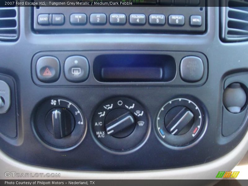 Tungsten Grey Metallic / Medium/Dark Pebble 2007 Ford Escape XLS