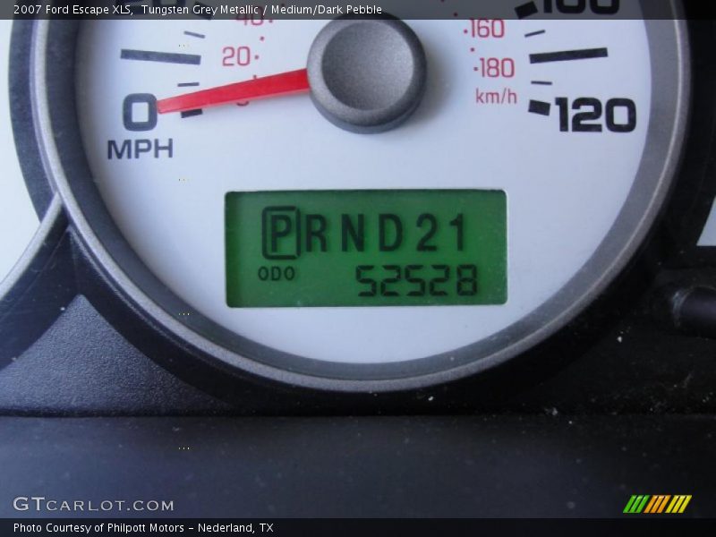 Tungsten Grey Metallic / Medium/Dark Pebble 2007 Ford Escape XLS