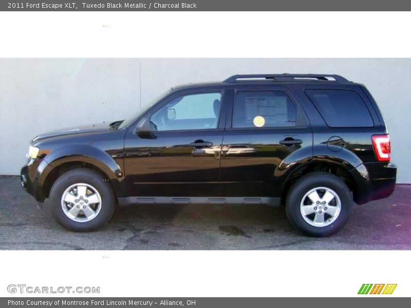 Tuxedo Black Metallic / Charcoal Black 2011 Ford Escape XLT