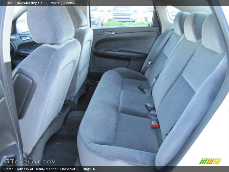White / Ebony 2009 Chevrolet Impala LT