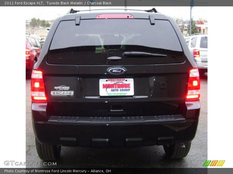 Tuxedo Black Metallic / Charcoal Black 2011 Ford Escape XLT