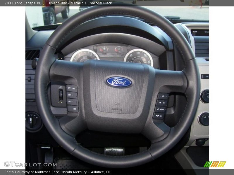 Tuxedo Black Metallic / Charcoal Black 2011 Ford Escape XLT