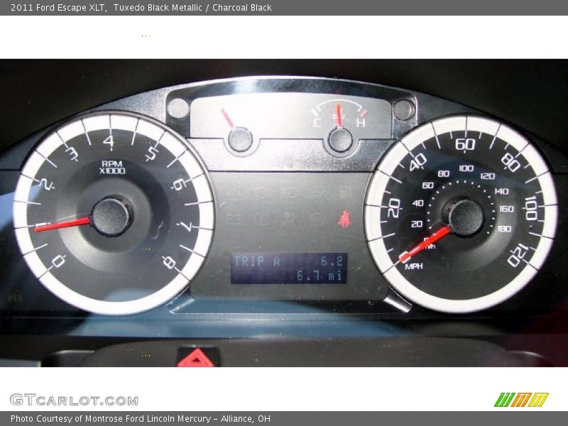 Tuxedo Black Metallic / Charcoal Black 2011 Ford Escape XLT