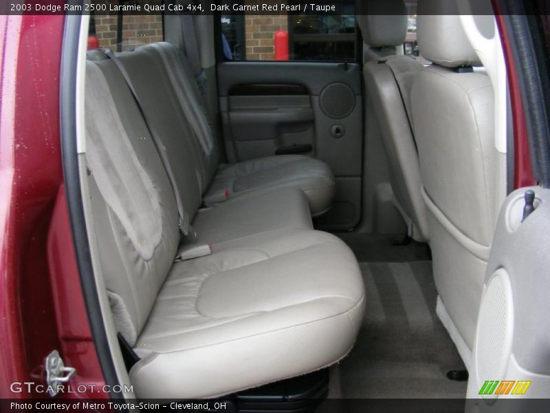  2003 Ram 2500 Laramie Quad Cab 4x4 Taupe Interior