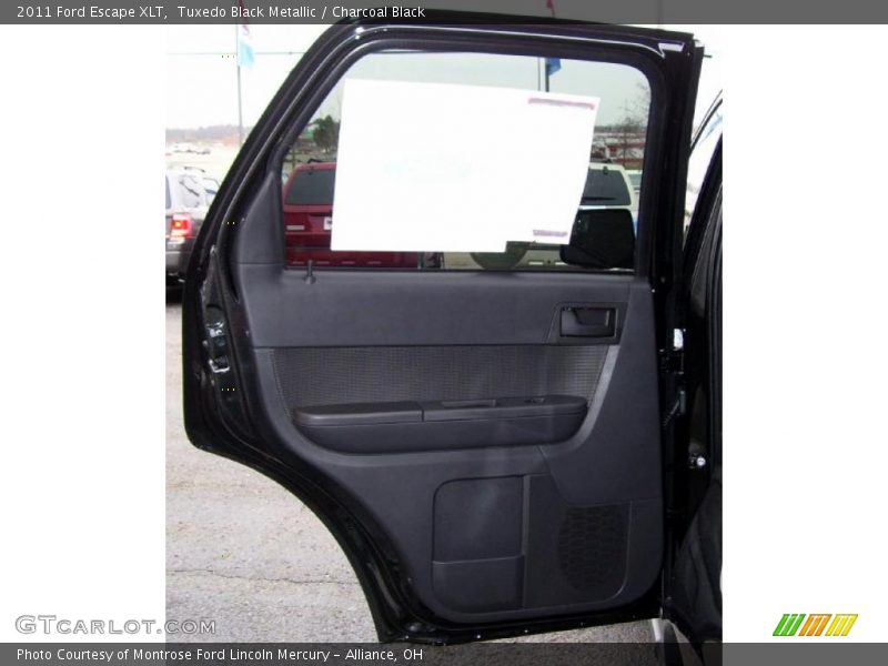 Tuxedo Black Metallic / Charcoal Black 2011 Ford Escape XLT