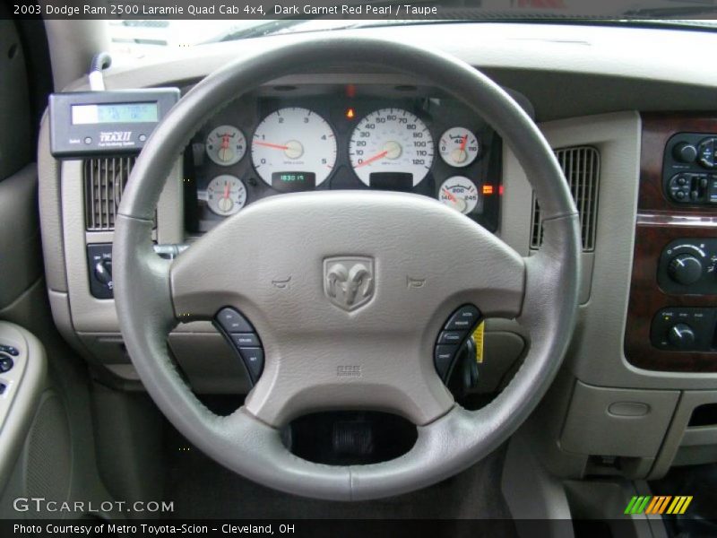  2003 Ram 2500 Laramie Quad Cab 4x4 Steering Wheel
