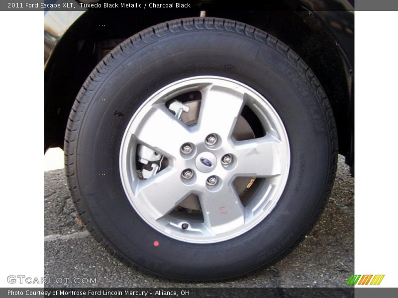 Tuxedo Black Metallic / Charcoal Black 2011 Ford Escape XLT