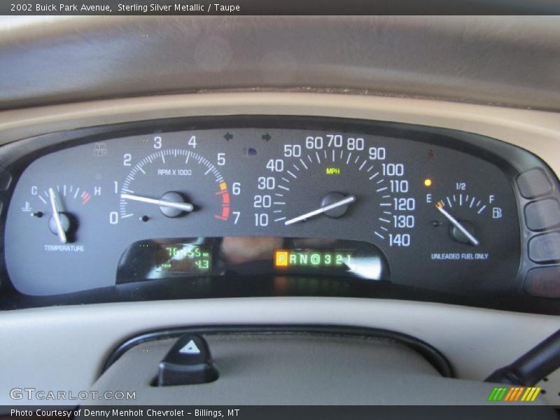  2002 Park Avenue   Gauges