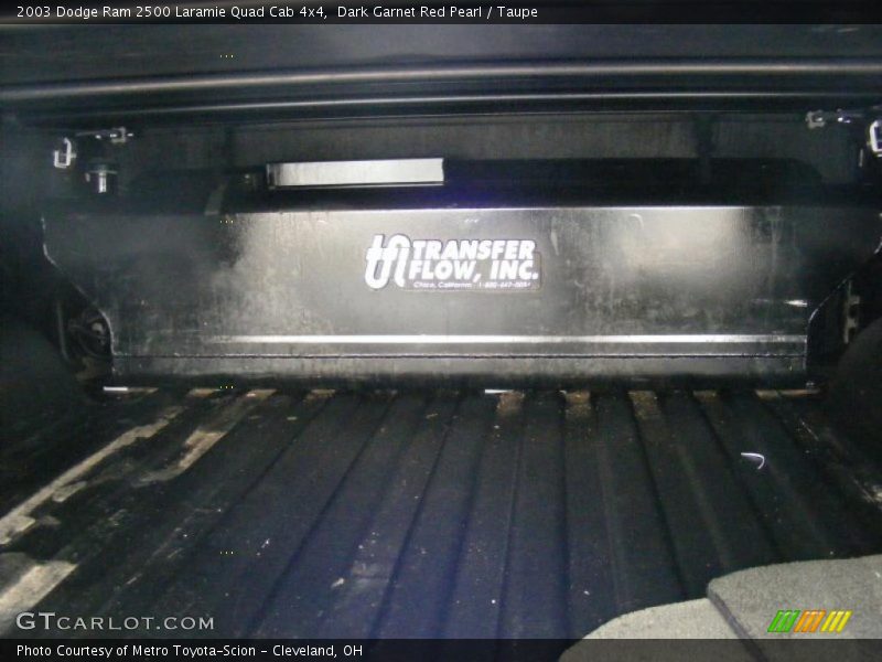 Dark Garnet Red Pearl / Taupe 2003 Dodge Ram 2500 Laramie Quad Cab 4x4