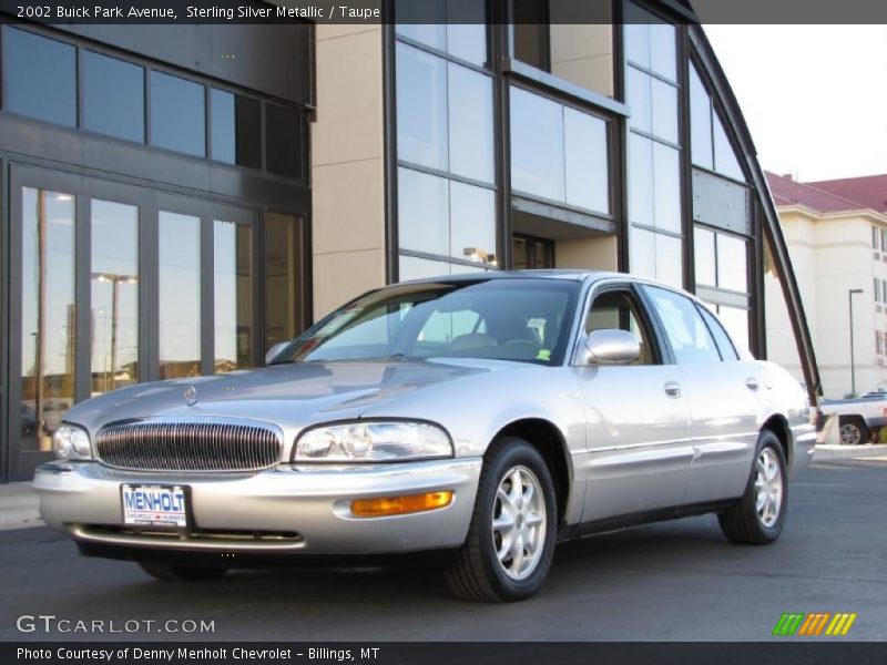 Sterling Silver Metallic / Taupe 2002 Buick Park Avenue