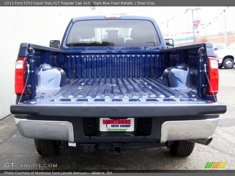 Dark Blue Pearl Metallic / Steel Gray 2011 Ford F250 Super Duty XLT Regular Cab 4x4