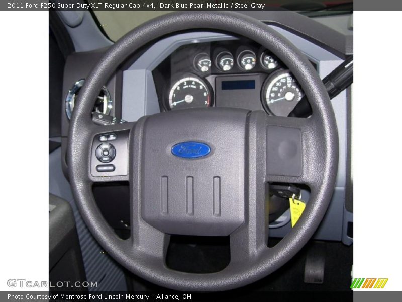  2011 F250 Super Duty XLT Regular Cab 4x4 Steering Wheel