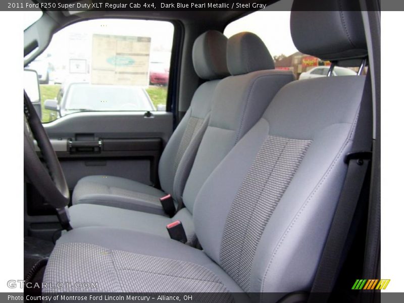  2011 F250 Super Duty XLT Regular Cab 4x4 Steel Gray Interior