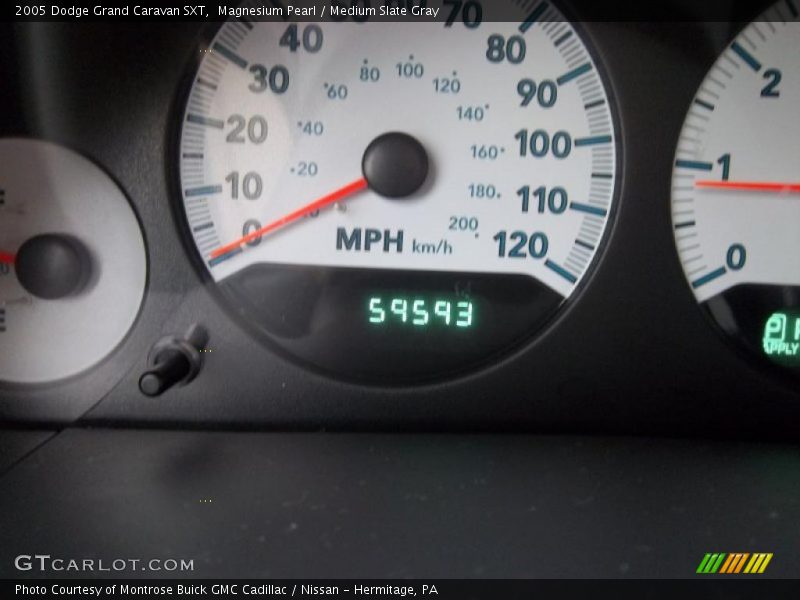 Magnesium Pearl / Medium Slate Gray 2005 Dodge Grand Caravan SXT
