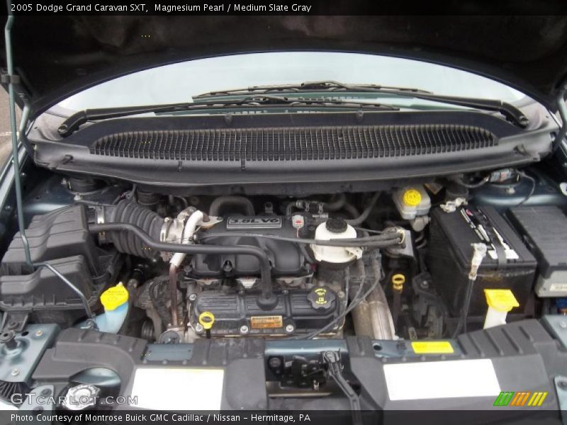 Magnesium Pearl / Medium Slate Gray 2005 Dodge Grand Caravan SXT
