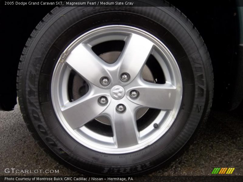 Magnesium Pearl / Medium Slate Gray 2005 Dodge Grand Caravan SXT