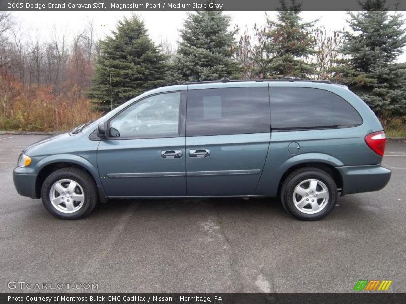 Magnesium Pearl / Medium Slate Gray 2005 Dodge Grand Caravan SXT