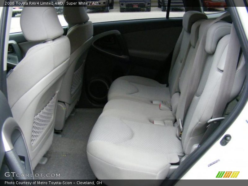 Super White / Ash 2008 Toyota RAV4 Limited 4WD