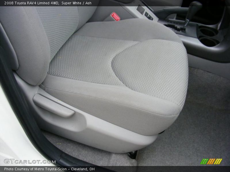 Super White / Ash 2008 Toyota RAV4 Limited 4WD