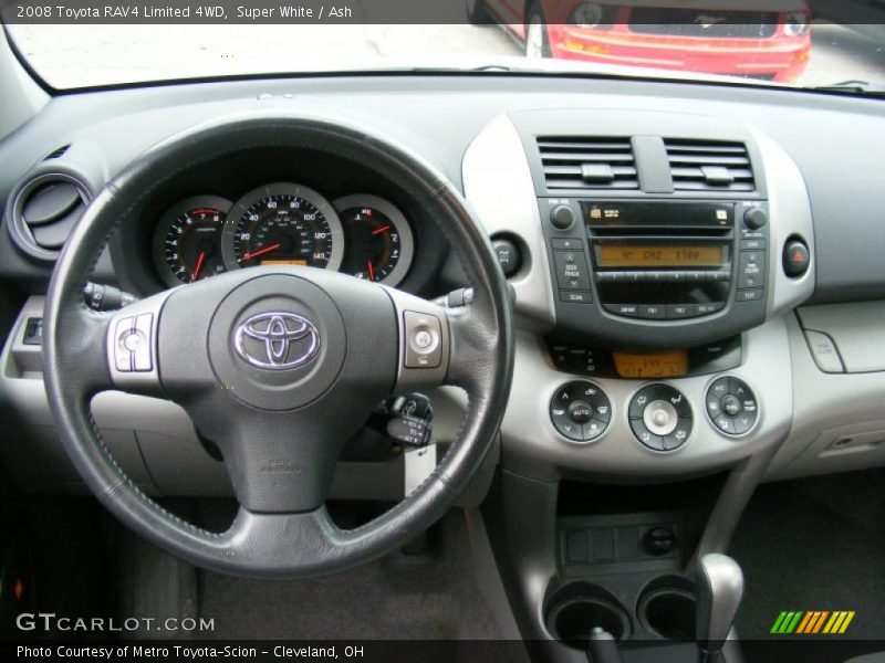 Super White / Ash 2008 Toyota RAV4 Limited 4WD