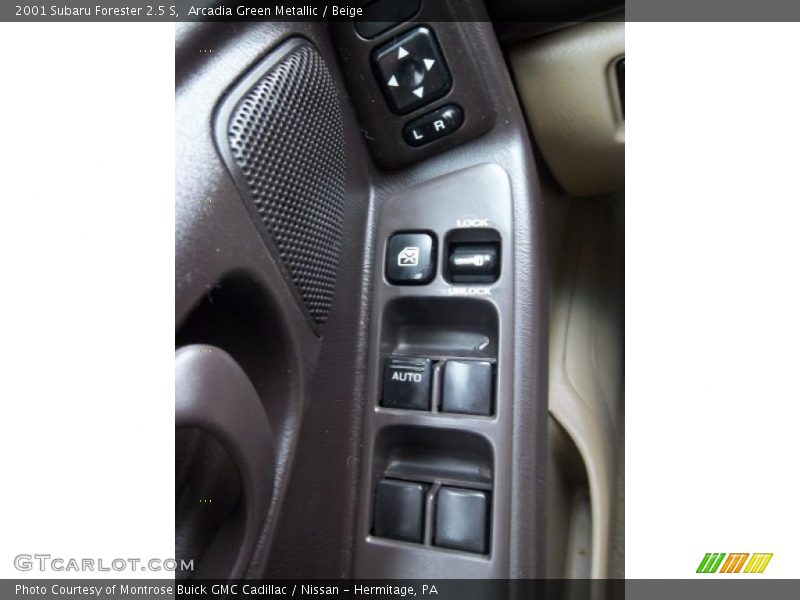 Arcadia Green Metallic / Beige 2001 Subaru Forester 2.5 S
