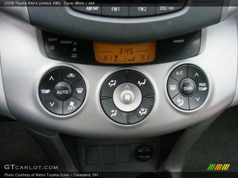 Super White / Ash 2008 Toyota RAV4 Limited 4WD
