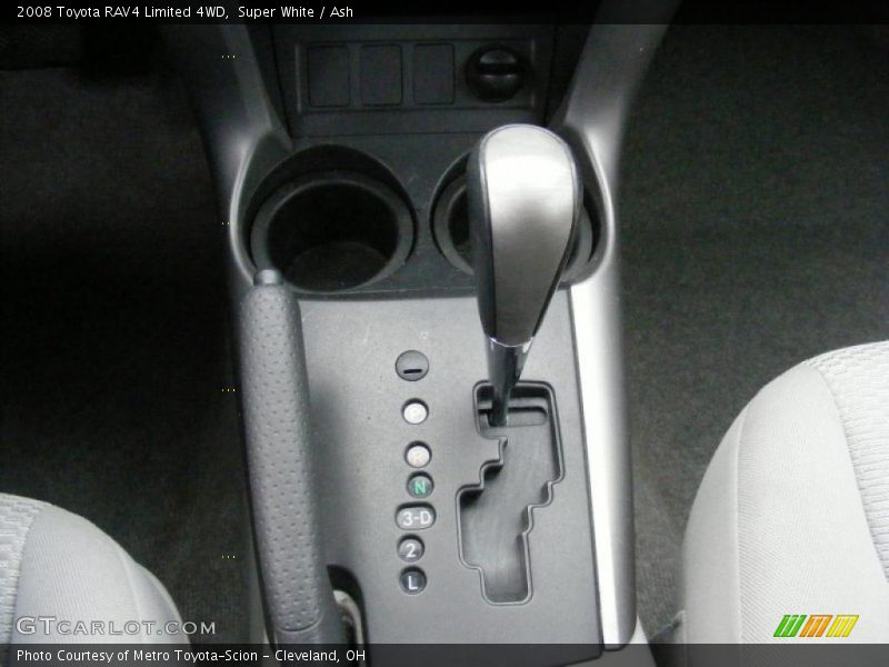 Super White / Ash 2008 Toyota RAV4 Limited 4WD