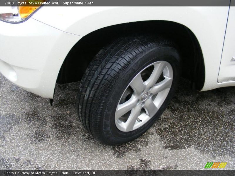 Super White / Ash 2008 Toyota RAV4 Limited 4WD