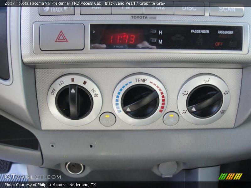 Controls of 2007 Tacoma V6 PreRunner TRD Access Cab