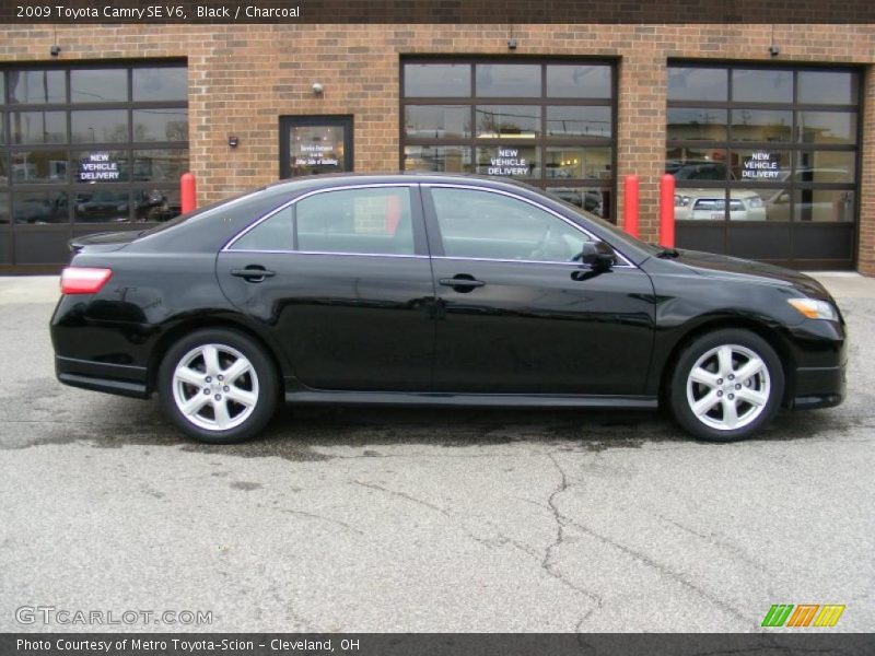 Black / Charcoal 2009 Toyota Camry SE V6