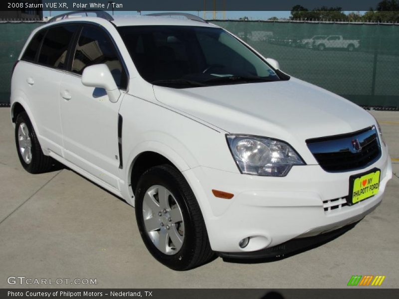 Polar White / Tan 2008 Saturn VUE XR