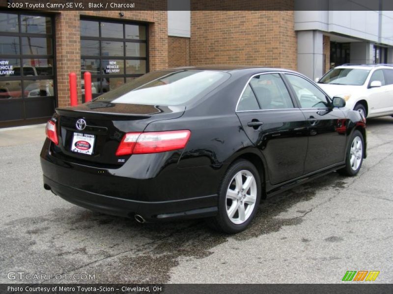 Black / Charcoal 2009 Toyota Camry SE V6