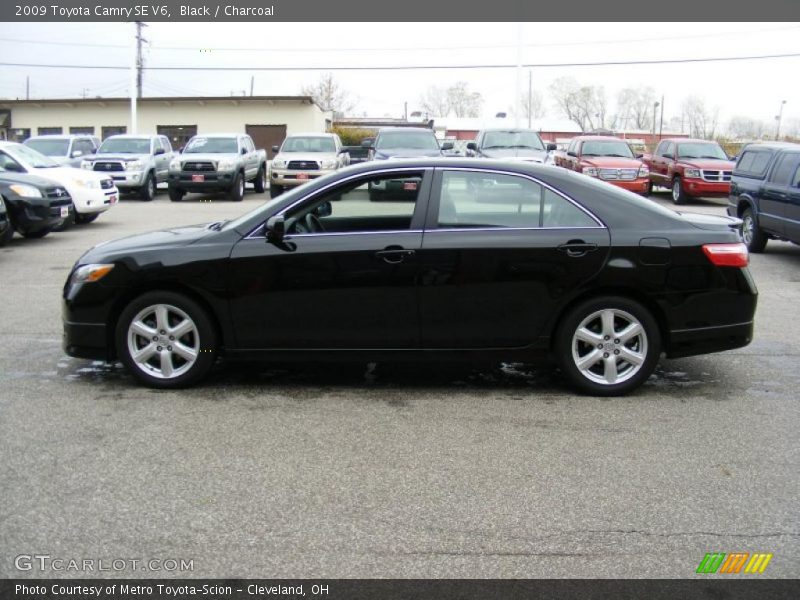 Black / Charcoal 2009 Toyota Camry SE V6