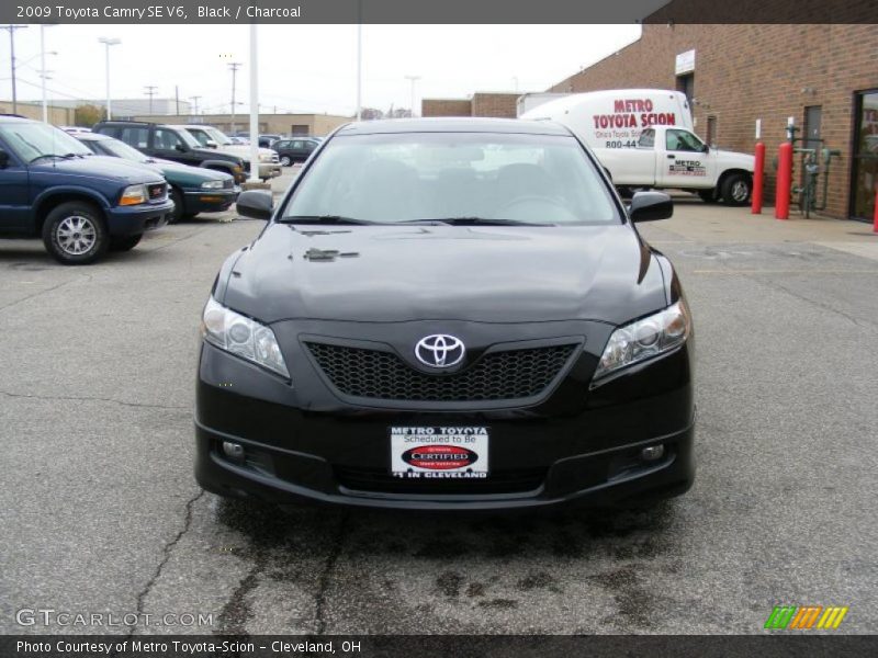 Black / Charcoal 2009 Toyota Camry SE V6