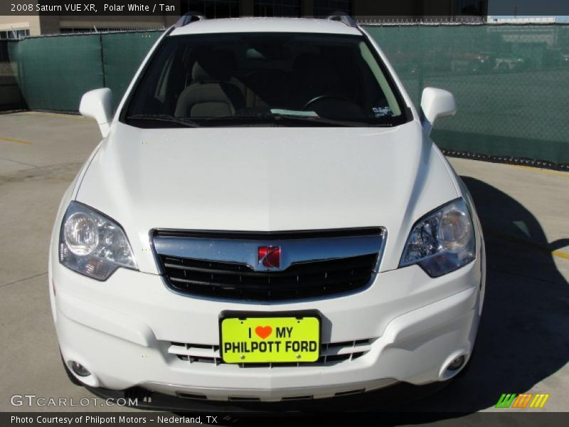 Polar White / Tan 2008 Saturn VUE XR