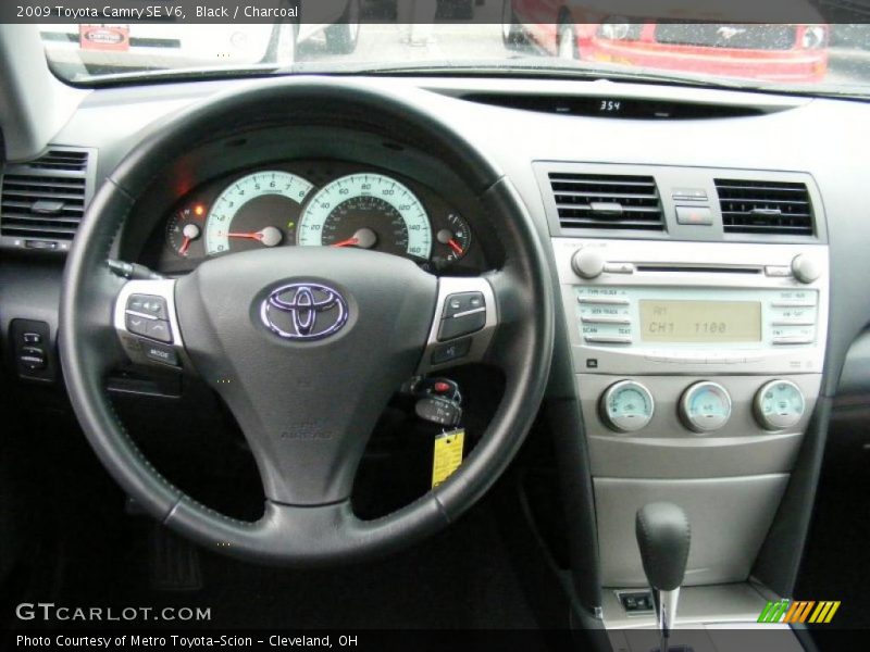 Black / Charcoal 2009 Toyota Camry SE V6