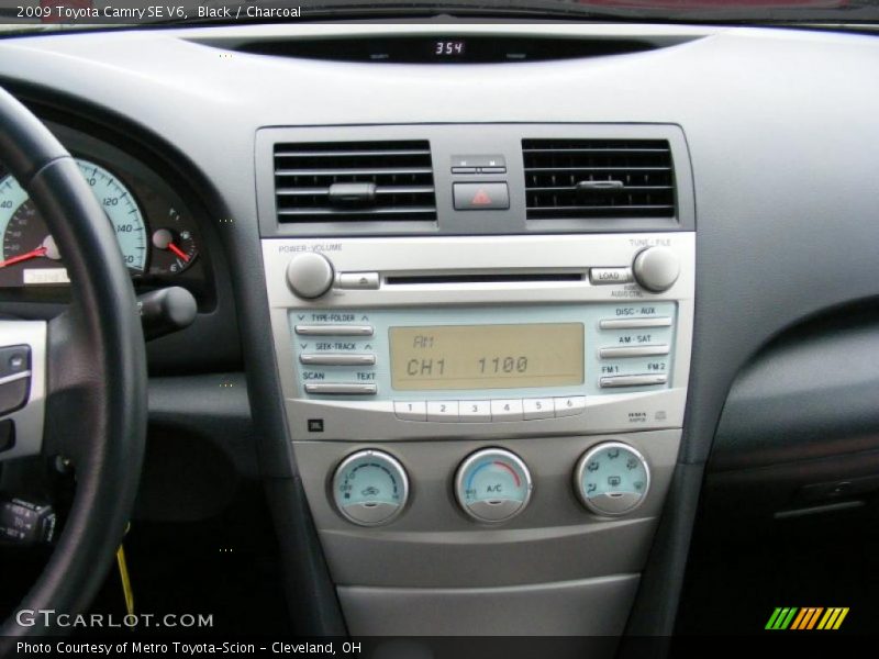 Black / Charcoal 2009 Toyota Camry SE V6