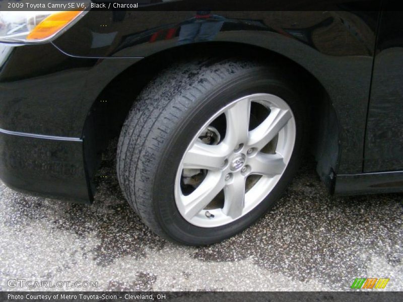 Black / Charcoal 2009 Toyota Camry SE V6