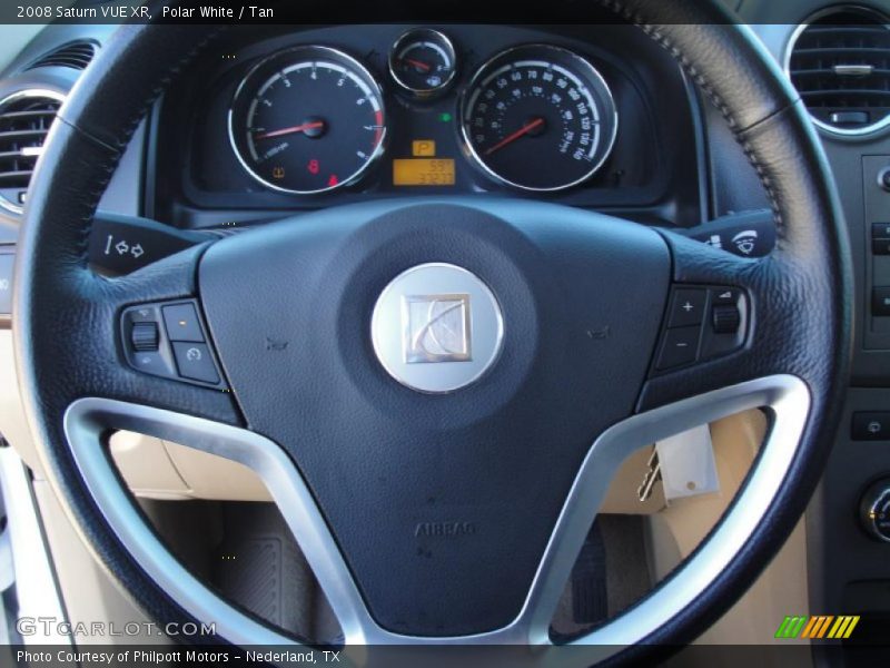 Polar White / Tan 2008 Saturn VUE XR