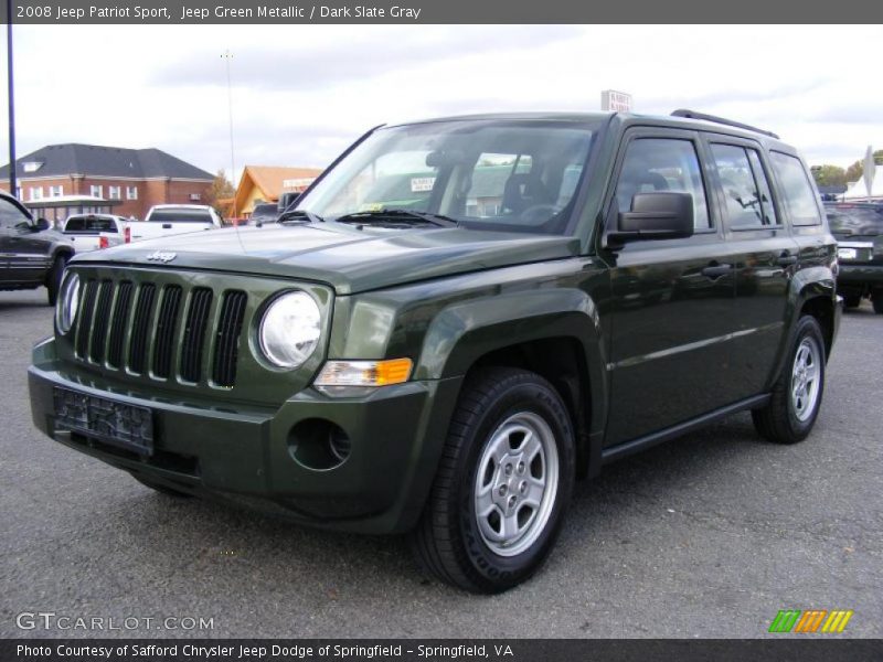 Jeep Green Metallic / Dark Slate Gray 2008 Jeep Patriot Sport
