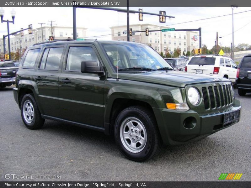 Jeep Green Metallic / Dark Slate Gray 2008 Jeep Patriot Sport