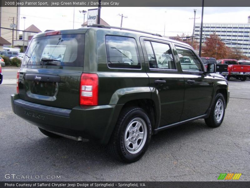 Jeep Green Metallic / Dark Slate Gray 2008 Jeep Patriot Sport
