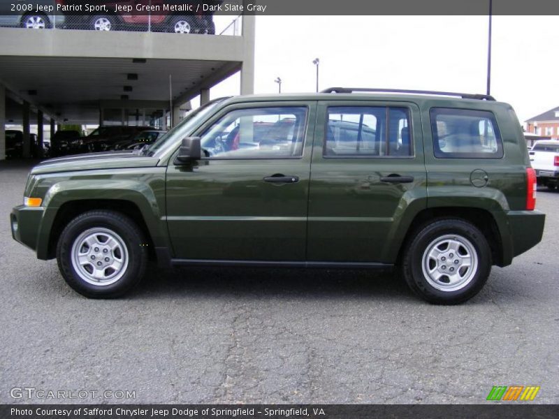 Jeep Green Metallic / Dark Slate Gray 2008 Jeep Patriot Sport