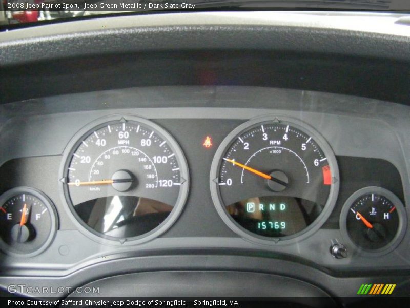 Jeep Green Metallic / Dark Slate Gray 2008 Jeep Patriot Sport