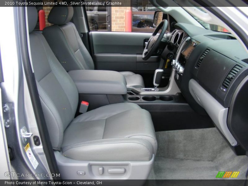  2010 Sequoia Limited 4WD Graphite Interior